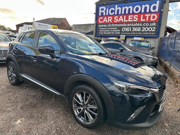 Mazda CX-3 2.0 SKYACTIV-G Sport Nav Auto Euro 6 (s/s) 5dr