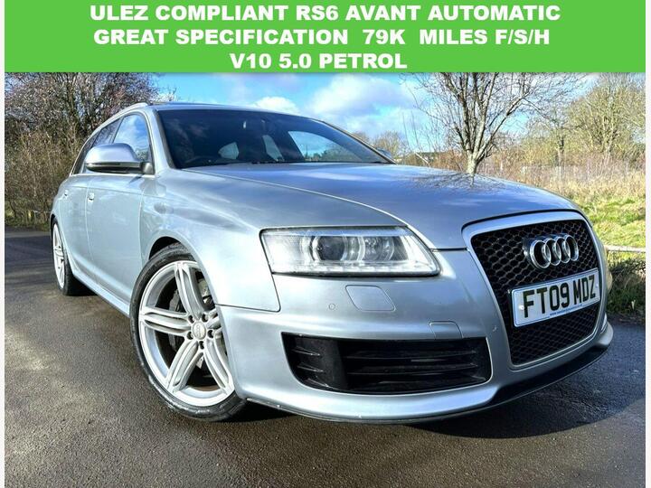 Audi RS6 AVANT 5.0 TFSI V10 Tiptronic Quattro Euro 4 5dr Audi RS6 AVANT 5.0 TFSI V10 Tiptronic Quattro Euro 4 5dr