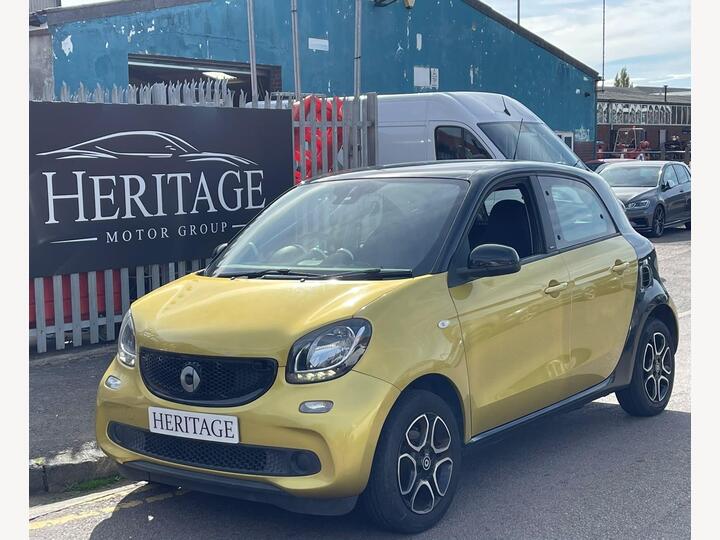 Smart Forfour 1.0 Prime (Premium) Euro 6 (s/s) 5dr