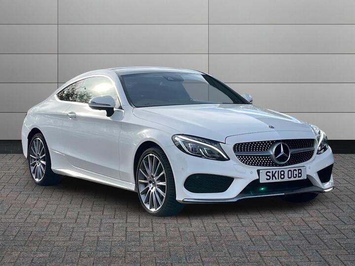 Mercedes-Benz C Class 2.0 C200 AMG Line (Premium Plus) G-Tronic+ 4MATIC Euro 6 (s/s) 2dr