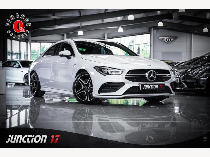 Mercedes-Benz CLA 2.0 CLA35 AMG Coupe 7G-DCT 4MATIC Euro 6 (s/s) 4dr Mercedes-Benz CLA 2.0 CLA35 AMG Coupe 7G-DCT 4MATIC Euro 6 (s/s) 4dr
