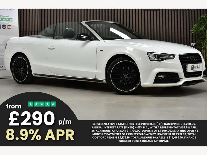 Audi A5 Cabriolet 1.8 TFSI S Line Special Edition Plus Multitronic Euro 6 (s/s) 2dr