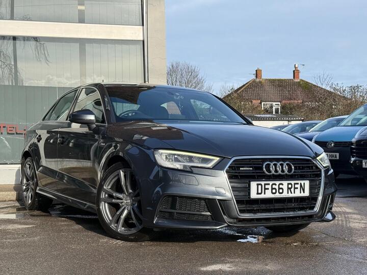 Audi A3 2.0 TDI S Line Quattro Euro 6 (s/s) 4dr