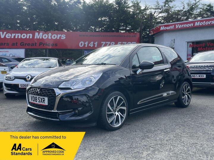 DS AUTOMOBILES DS 3 1.2 PureTech Connected Chic EAT6 Euro 6 (s/s) 3dr