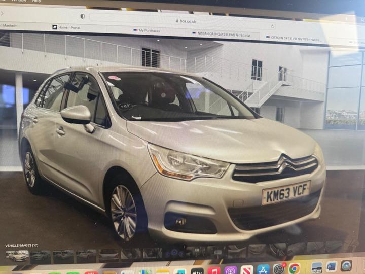 Citroen C4 1.6 VTi VTR+ Auto Euro 5 5dr