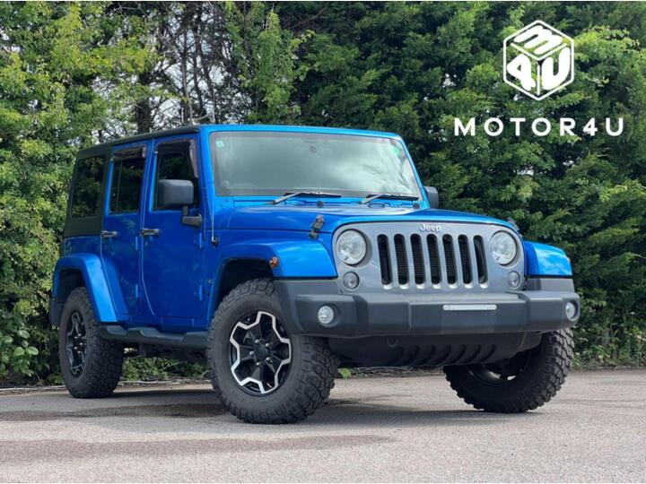 Jeep JEEP WRANGLER UNLIMITED 3.6 V6 Sahara Auto 4WD Euro 6 4dr Jeep JEEP WRANGLER UNLIMITED 3.6 V6 Sahara Auto 4WD Euro 6 4dr