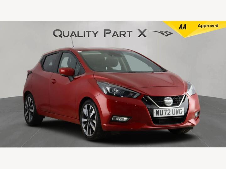 Nissan Micra 1.0 IG-T Tekna XTRON Euro 6 (s/s) 5dr Nissan Micra 1.0 IG-T Tekna XTRON Euro 6 (s/s) 5dr