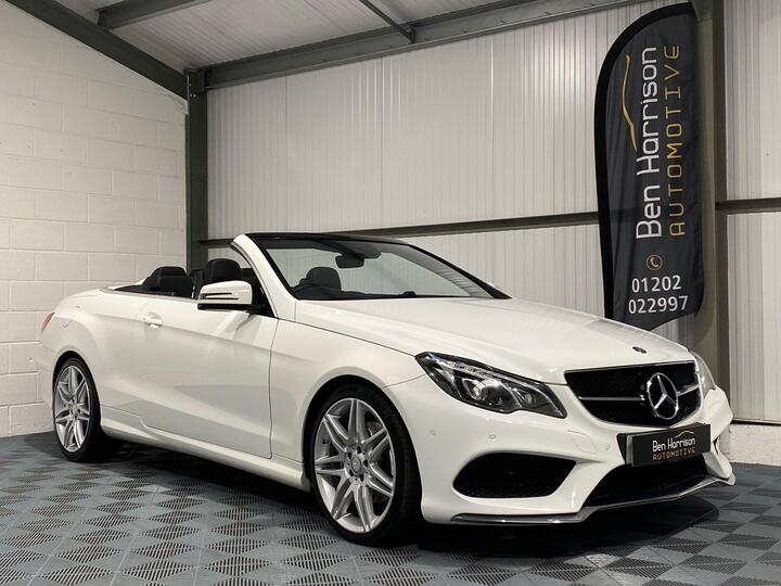 Mercedes-Benz E Class 3.0 E350d V6 AMG Line Edition Cabriolet G-Tronic+ Euro 6 (s/s) 2dr