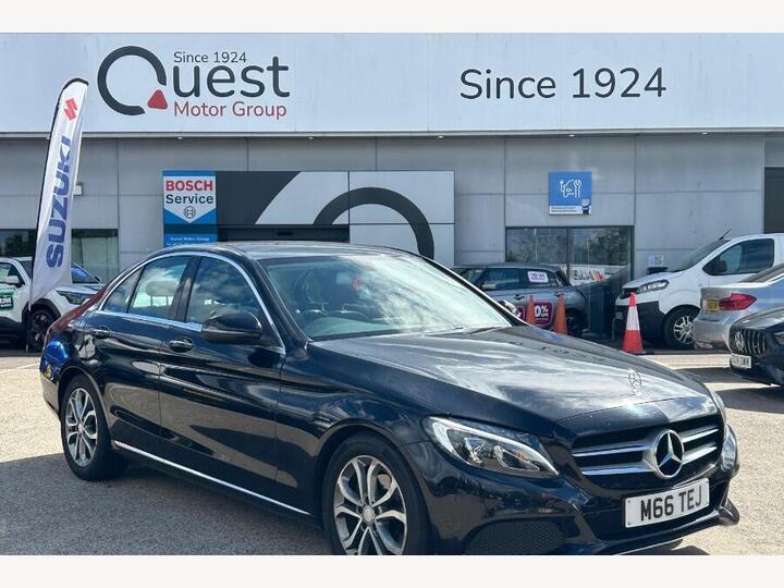Mercedes-Benz C Class Saloon 2.1 C220d Sport (Premium) 7G-Tronic+ Euro 6 (s/s) 4dr