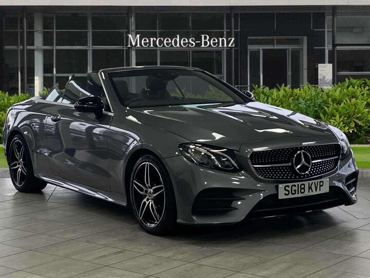 Mercedes-Benz E Class 2.0 E220d AMG Line (Premium) Cabriolet G-Tronic+ Euro 6 (s/s) 2dr