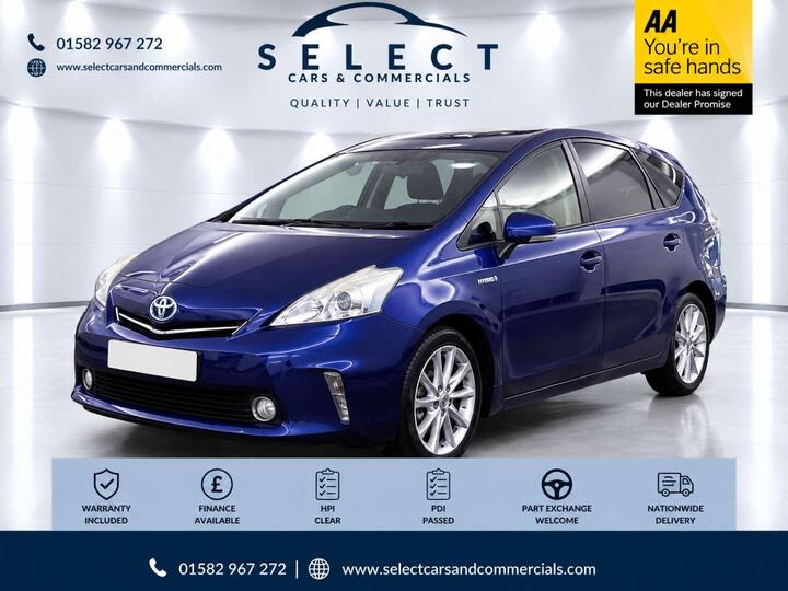 Toyota PRIUS+ 1.8 VVT-h T Spirit CVT Euro 5 (s/s) 5dr