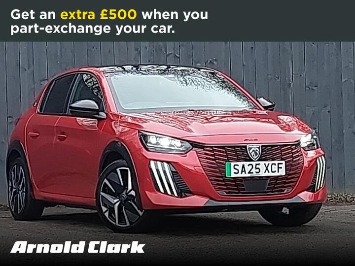 Peugeot E-208 50kWh GT Auto 5dr (7.4kW Charger)
