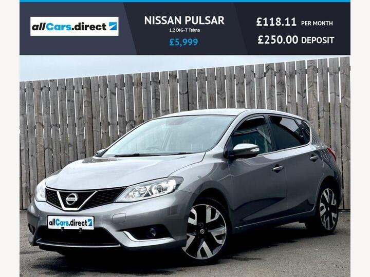 Nissan PULSAR 1.2 DIG-T Tekna Euro 6 (s/s) 5dr Nissan PULSAR 1.2 DIG-T Tekna Euro 6 (s/s) 5dr