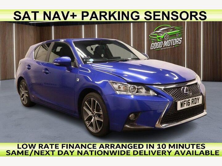 Lexus CT 1.8 200h F Sport CVT Euro 6 (s/s) 5dr