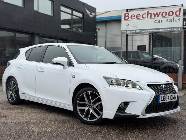 Lexus CT 1.8 200h F Sport CVT Euro 6 (s/s) 5dr