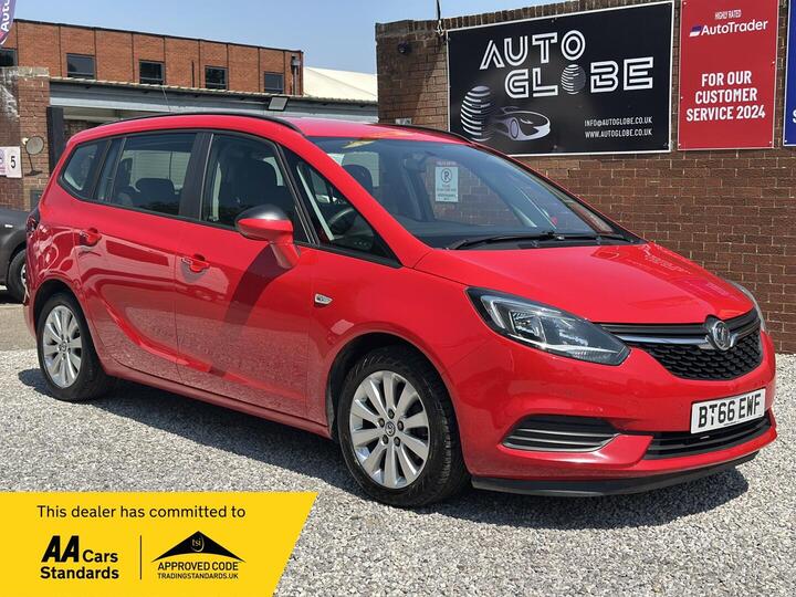 Vauxhall Zafira Tourer 1.4i Turbo Design Euro 6 5dr