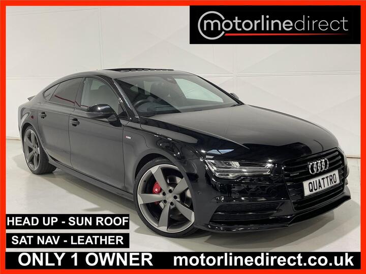 Audi A7 3.0 TDI V6 Black Edition Sportback S Tronic Quattro Euro 6 (s/s) 5dr