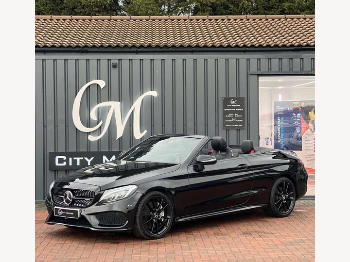 Mercedes-Benz C-CLASS 3.0 C43 V6 AMG (Premium Plus) Cabriolet G-Tronic+ 4MATIC Euro 6 (s/s) 2dr Mercedes-Benz C-CLASS 3.0 C43 V6 AMG (Premium Plus) Cabriolet G-Tronic+ 4MATIC Euro 6 (s/s) 2dr