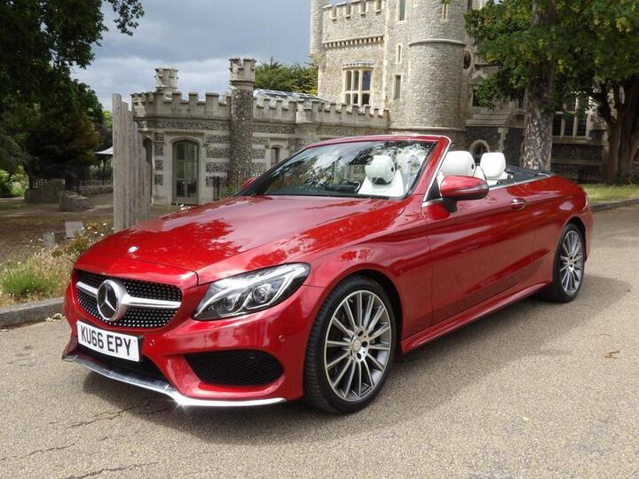 Mercedes-Benz C Class 2.0 C300 AMG Line (Premium Plus) Cabriolet G-Tronic+ Euro 6 (s/s) 2dr