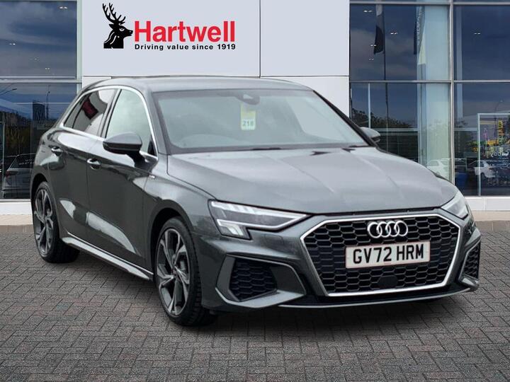 Audi A3 1.0 TFSI 30 S Line Sportback S Tronic Euro 6 (s/s) 5dr