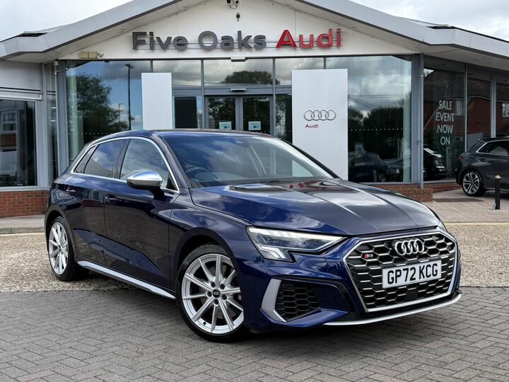 Audi A3 2.0 TFSI Sportback S Tronic Quattro Euro 6 (s/s) 5dr