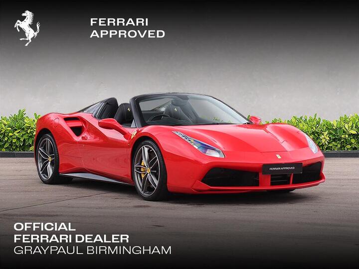 Ferrari 488 3.9T V8 Spider F1 DCT Euro 6 (s/s) 2dr
