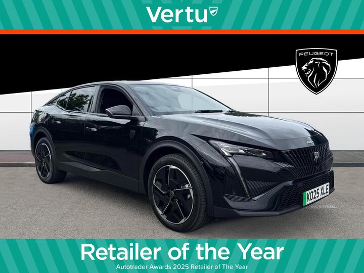 Peugeot E-408 58kWh GT Fastback Auto 5dr Peugeot E-408 58kWh GT Fastback Auto 5dr