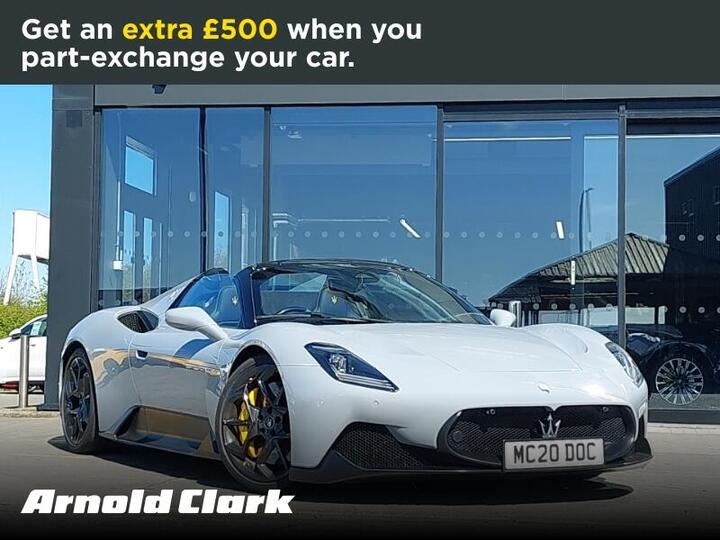Maserati MC20 3.0 V6 Cielo Spyder Convertible DCT Euro 6 (s/s) 2dr