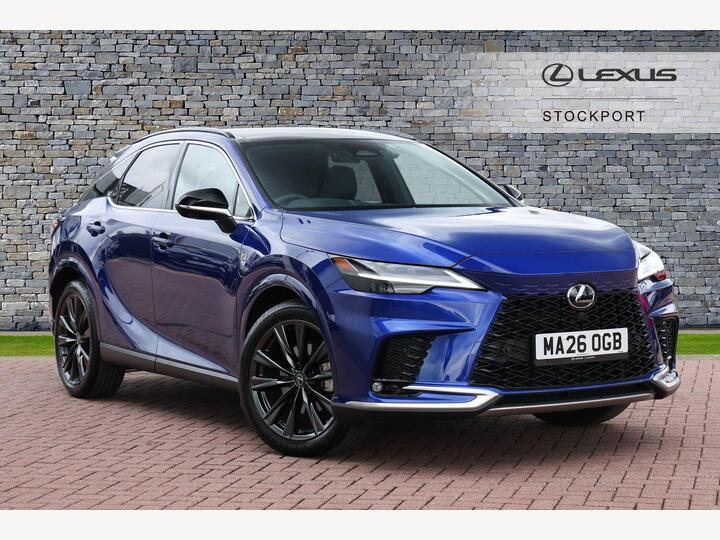 Lexus RX 2.5 450h+ 18.1kWh F Sport Design E-CVT 4WD Euro 6 (s/s) 5dr
