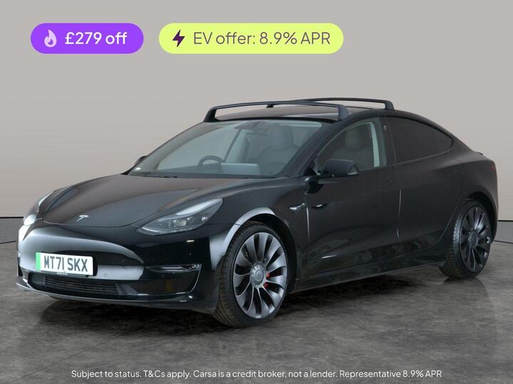 Tesla Model 3 (Dual Motor) Performance Auto 4WDE 4dr (Performance Upgrade) Tesla Model 3 (Dual Motor) Performance Auto 4WDE 4dr (Performance Upgrade)