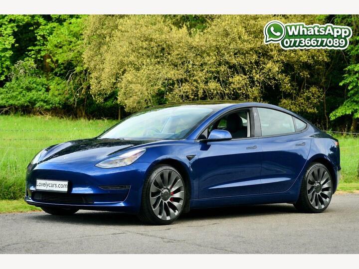 Tesla Model 3 (Dual Motor) Performance Auto 4WDE 4dr (Performance Upgrade)