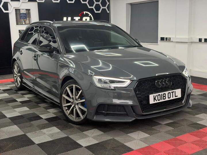 Audi A3 2.0 TFSI Black Edition Sportback S Tronic Quattro Euro 6 (s/s) 5dr