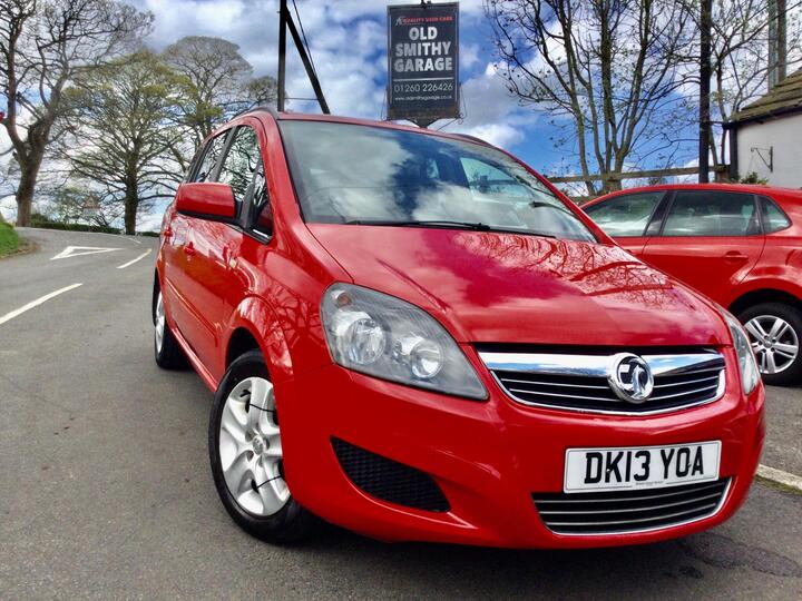 Vauxhall Zafira 1.6 16V Exclusiv Euro 5 5dr