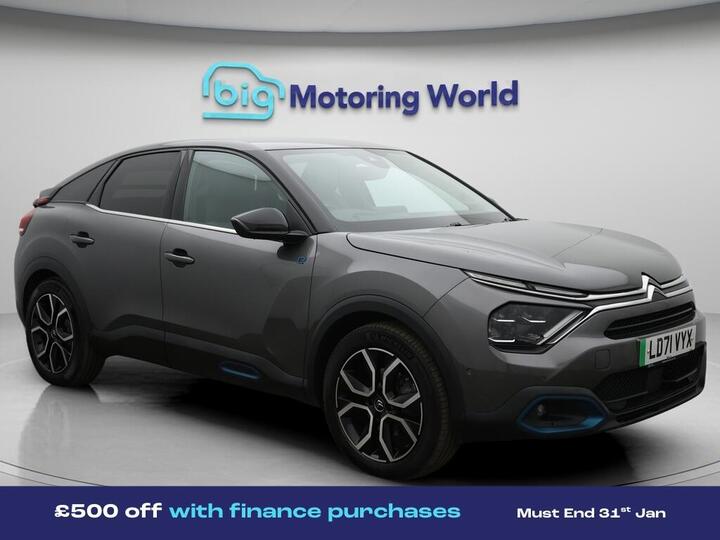 Citroen E-C4 50kWh Shine Plus Auto 5dr