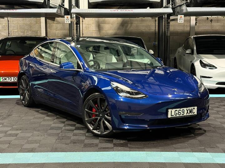 Tesla Model 3 (Dual Motor) Performance Auto 4WDE 4dr (Performance Upgrade)