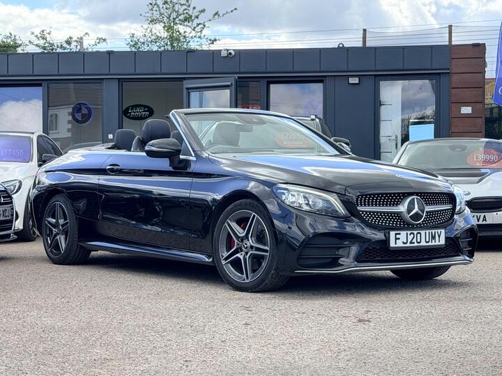 Mercedes-Benz C Class 2.0 C220d AMG Line (Premium) Cabriolet G-Tronic+ Euro 6 (s/s) 2dr