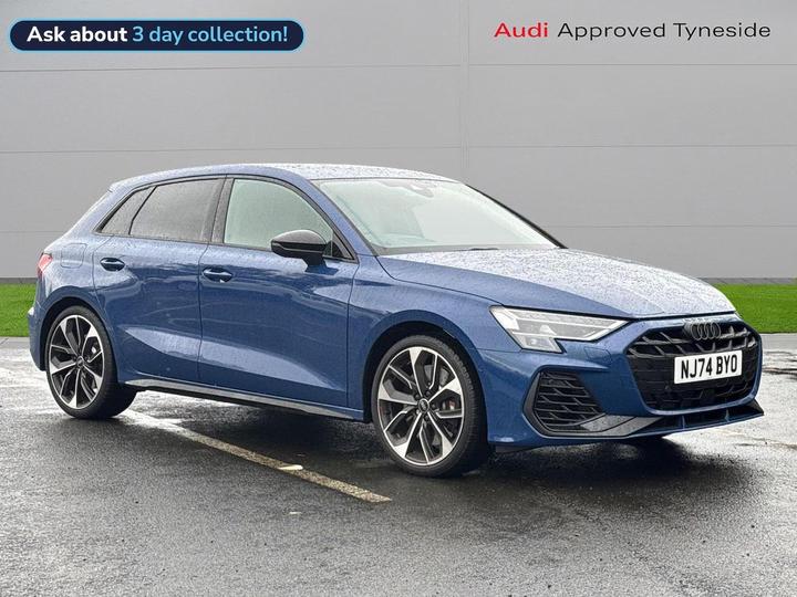 Audi A3 2.0 TFSI Black Edition Sportback S Tronic Quattro Euro 6 (s/s) 5dr