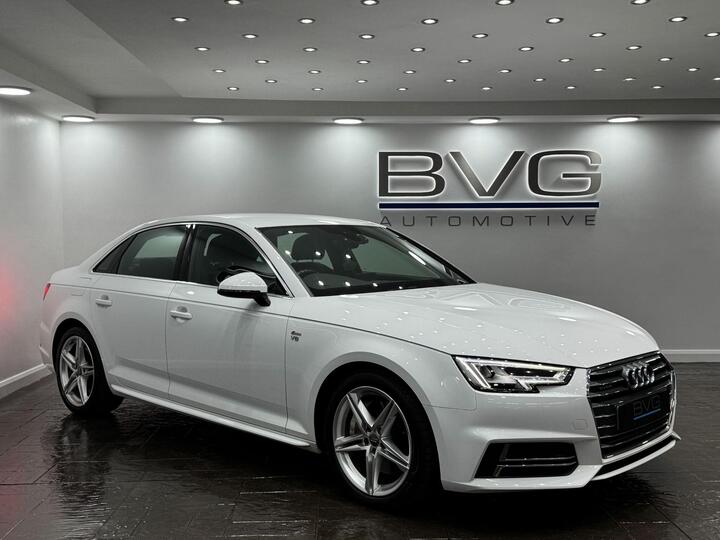 Audi A4 3.0 TDI V6 S Line Tiptronic Quattro Euro 6 (s/s) 4dr