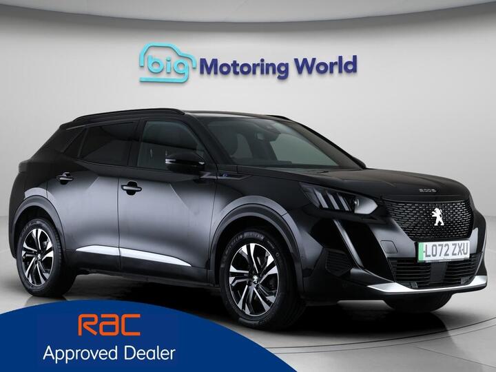 Peugeot E-2008 50kWh GT Auto 5dr (7kW Charger)