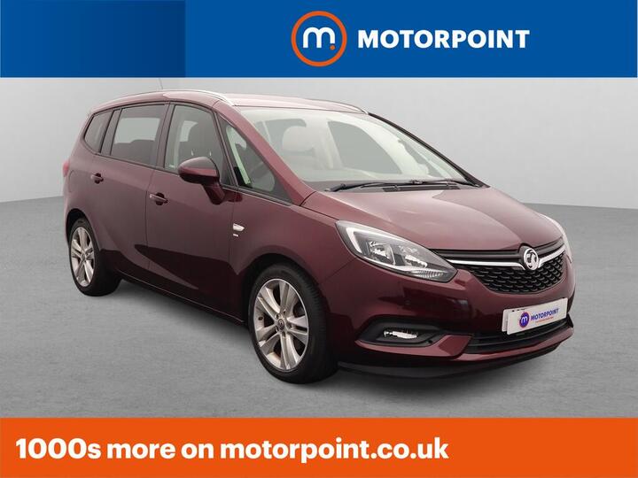 Vauxhall Zafira 1.4i Turbo SRi Nav Auto Euro 6 5dr