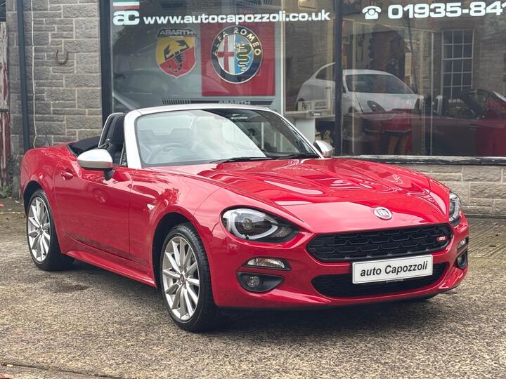 Fiat 124 Spider 1.4 MultiAir Anniversary Euro 6 2dr Fiat 124 Spider 1.4 MultiAir Anniversary Euro 6 2dr