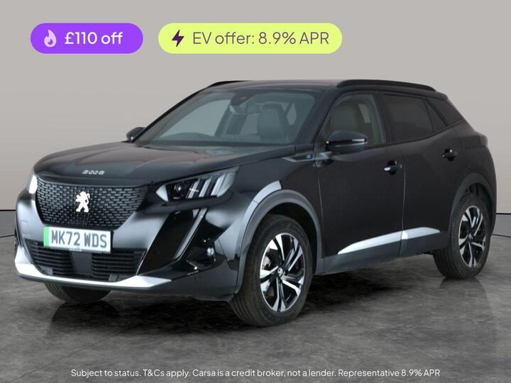 Peugeot E-2008 50kWh GT Auto 5dr (7kW Charger)