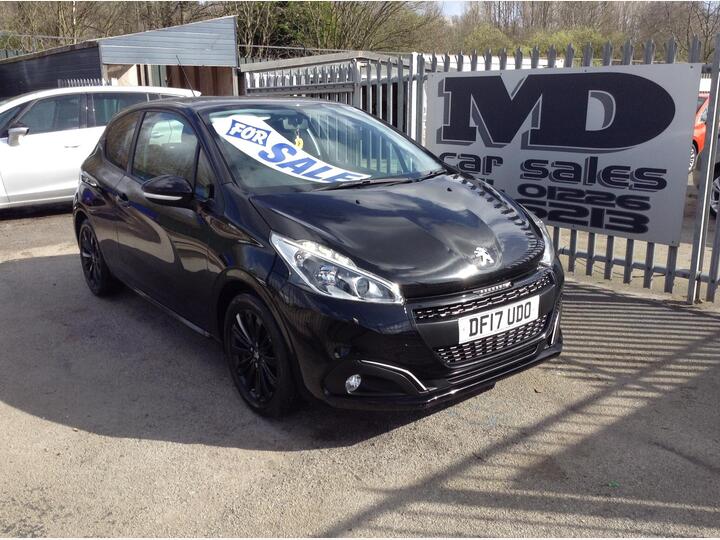 Peugeot 208 1.2 PureTech Black Edition Euro 6 3dr