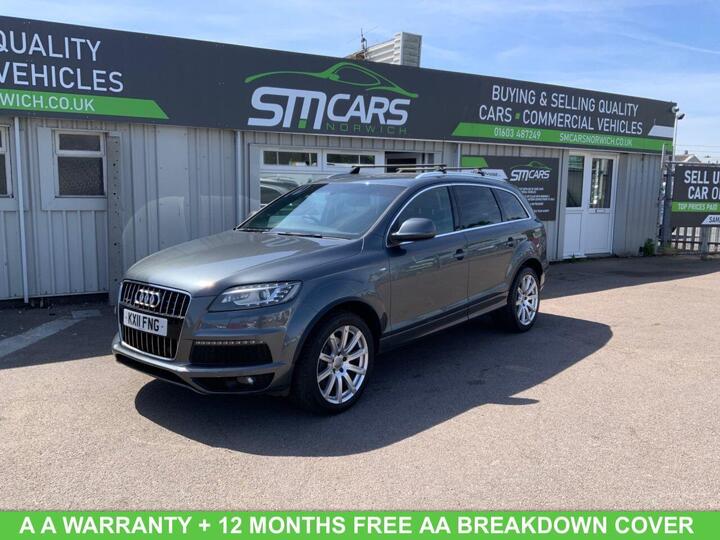 Audi Q7 3.0 TDIcd V6 S Line Tiptronic Quattro Euro 6 (s/s) 5dr