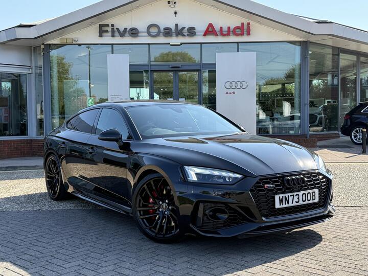 Audi RS5 2.9 TFSI V6 Carbon Black Sportback Tiptronic Quattro Euro 6 (s/s) 5dr