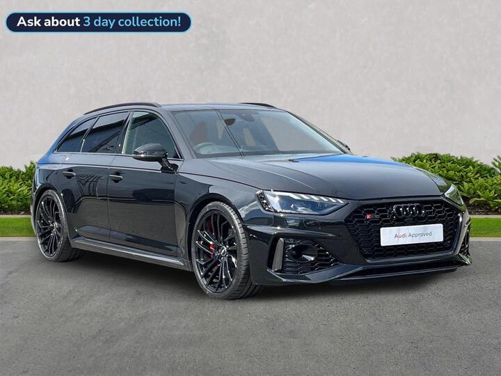 Audi RS4 2.9 TFSI V6 Carbon Black Tiptronic Quattro Euro 6 (s/s) 5dr Audi RS4 2.9 TFSI V6 Carbon Black Tiptronic Quattro Euro 6 (s/s) 5dr