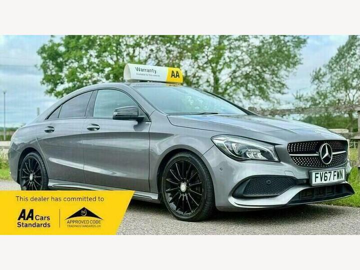 Mercedes-Benz CLA 1.6 CLA180 AMG Line Coupe Euro 6 (s/s) 4dr Mercedes-Benz CLA 1.6 CLA180 AMG Line Coupe Euro 6 (s/s) 4dr