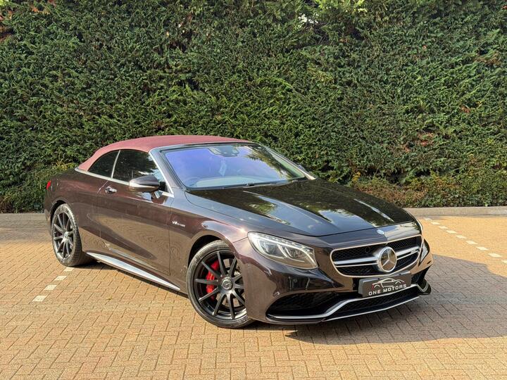 Mercedes-Benz S Class 5.5 S63 V8 AMG S Cabriolet SpdS MCT Euro 6 (s/s) 2dr