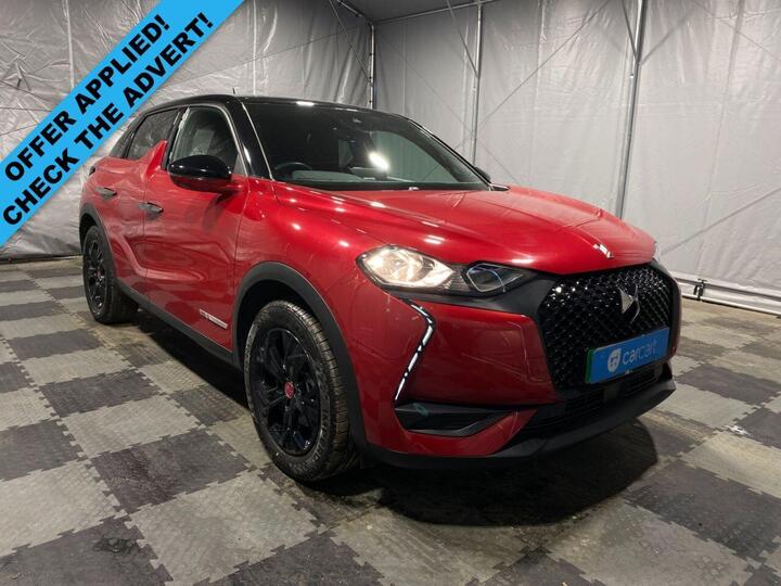 DS AUTOMOBILES DS 3 CROSSBACK E-TENSE 50kWh Performance Line Crossback Auto 5dr DS AUTOMOBILES DS 3 CROSSBACK E-TENSE 50kWh Performance Line Crossback Auto 5dr