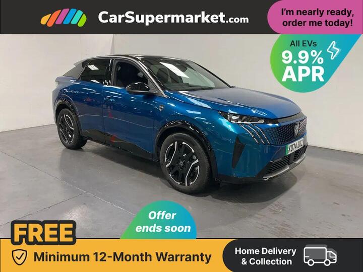 Peugeot 3008 73kWh GT Auto 5dr Peugeot 3008 73kWh GT Auto 5dr